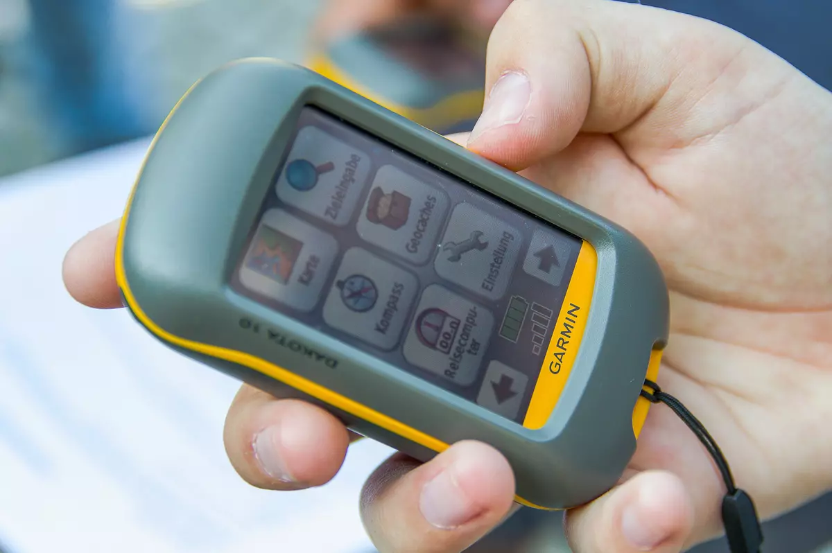 GPS-Gerät Closeup