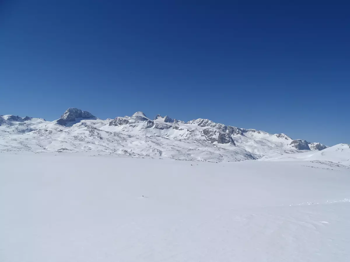 Blick auf Berge